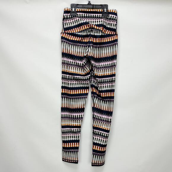 prAna Womens Kimble 7/8 Athletic Leggings XS Green Blue Multi Print Tivoli NWT - Picture 6 of 11